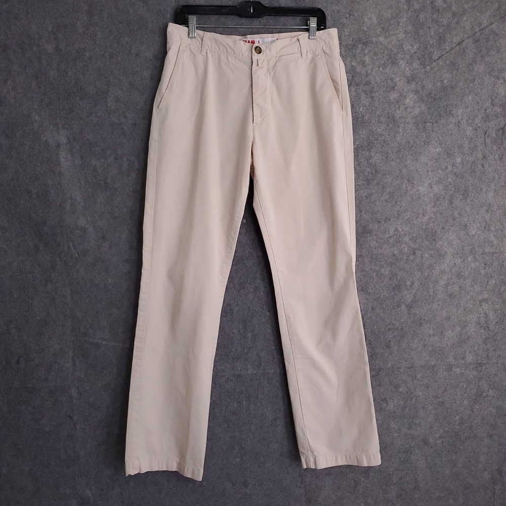 SLAM Deluxe Advanced Technology Canvas Pants Brown Size 36x33 Solid Workcloth